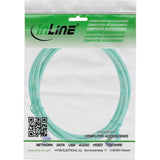 Inline® Cable De Red Slim, Cat.6a, S/Ftp, Tpe (Lszh) Flexible, Poe, Green, 15m