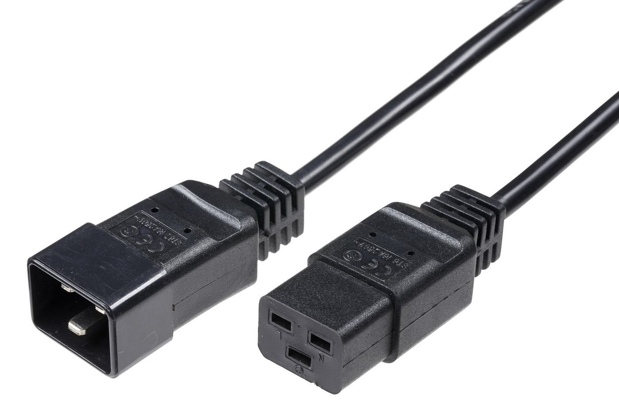 EAN 5712505748626 - Microconnect PE141505 cable de transmisión Negro 0,5 m C20 acoplador C19 acoplador imagen 1