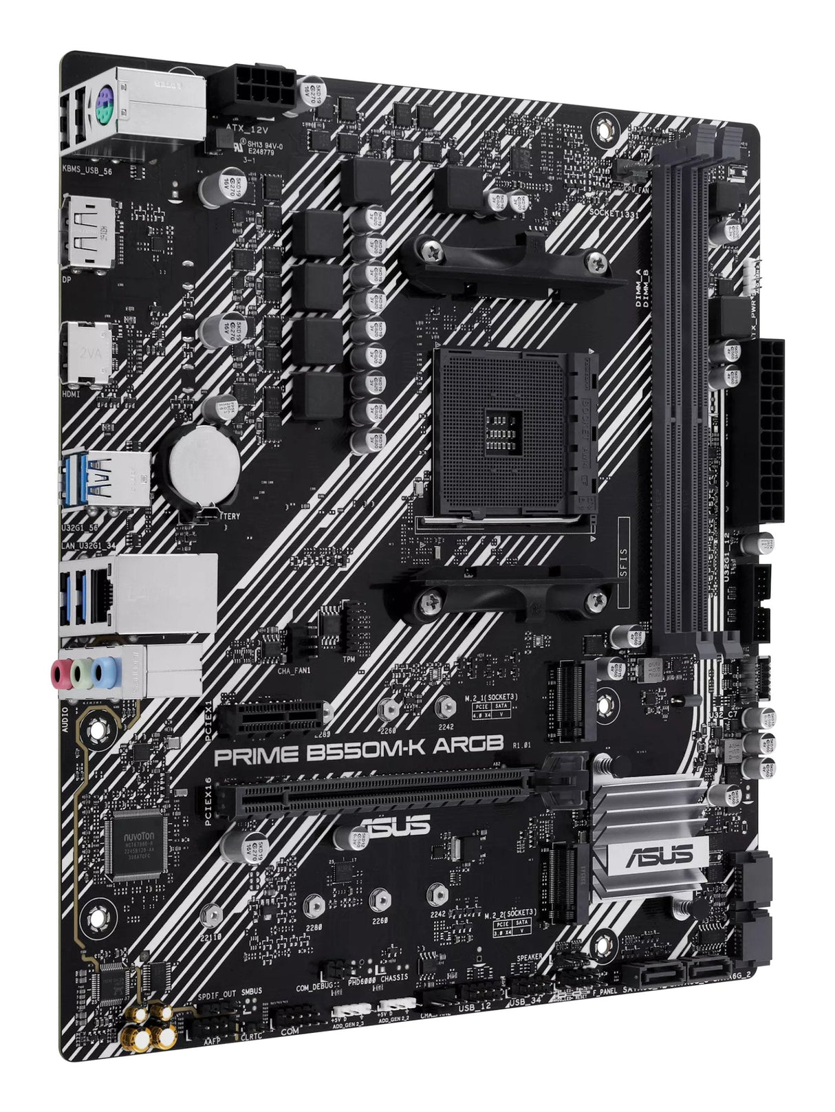 EAN 4711387316030 - ASUS PRIME B550M-K ARGB AMD B550 Zócalo AM4 micro ATX imagen 3