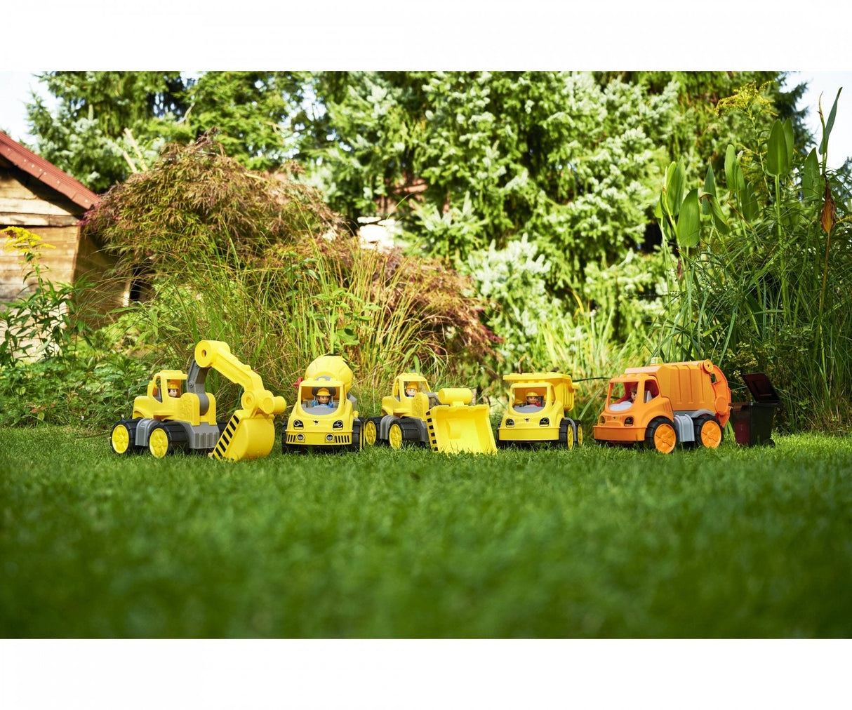 Vehículo De Juguete  Big Power-Worker Kipper + Figur, Amarillo/Gris, Camión Basculante, 2 Año(S), Negro, Amarillo