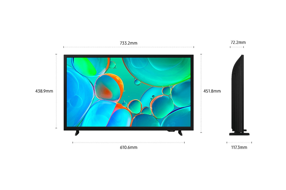 Samsung Tu32h5005fk 32" Clase Diagonal H5005f Series Tv Lcd Con Retroiluminación Led Smart Tv Tizen Os 720p 1366 X 768 Hdr Negro
