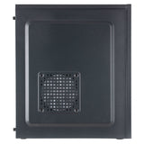 Caja Semitorre Tacens 2alux Atx Ventilador 12cm Acero Ultraligero Negro