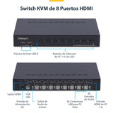 EAN 0065030907231 - StarTech.com R8AH202-KVM-SWITCH interruptor KVM Montaje en rack Negro imagen 6