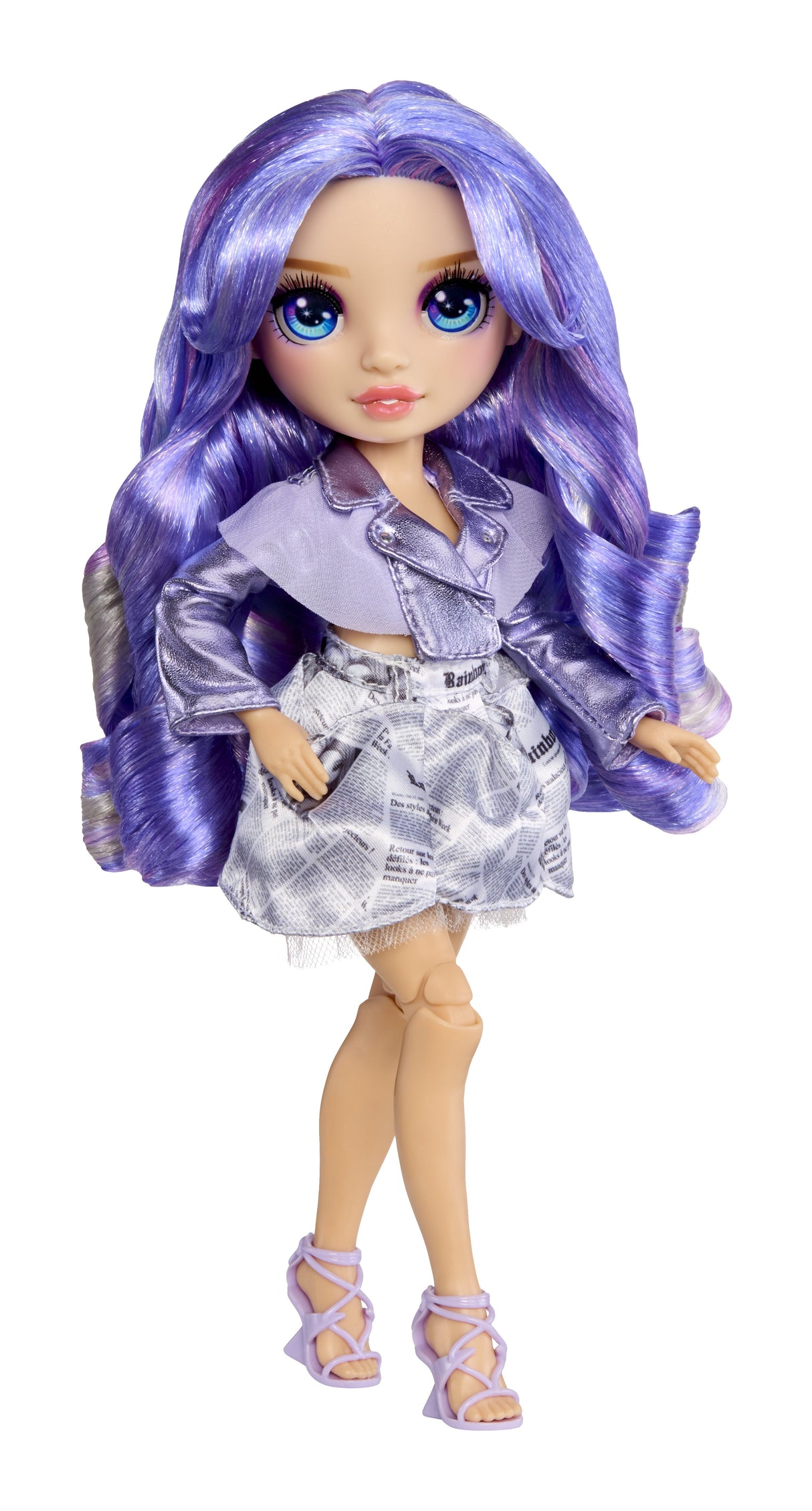 Mga Entertainment Mga Rainbow High Pretty In Paris Fashion Doll- Violeta 248798-Euc
