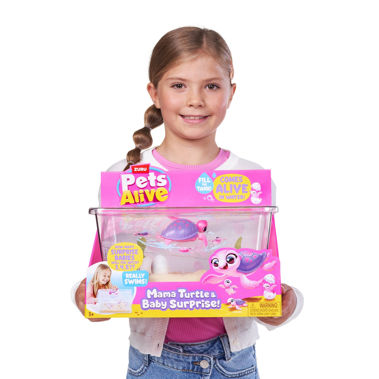 Zuru Pets Alive - Mama Turtle & Baby Surprise, Personaje 4894680041967.0