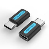 EAN 6922794755284 - Vention CDXB0 cambiador de género para cable USB C Micro USB B Negro imagen 1