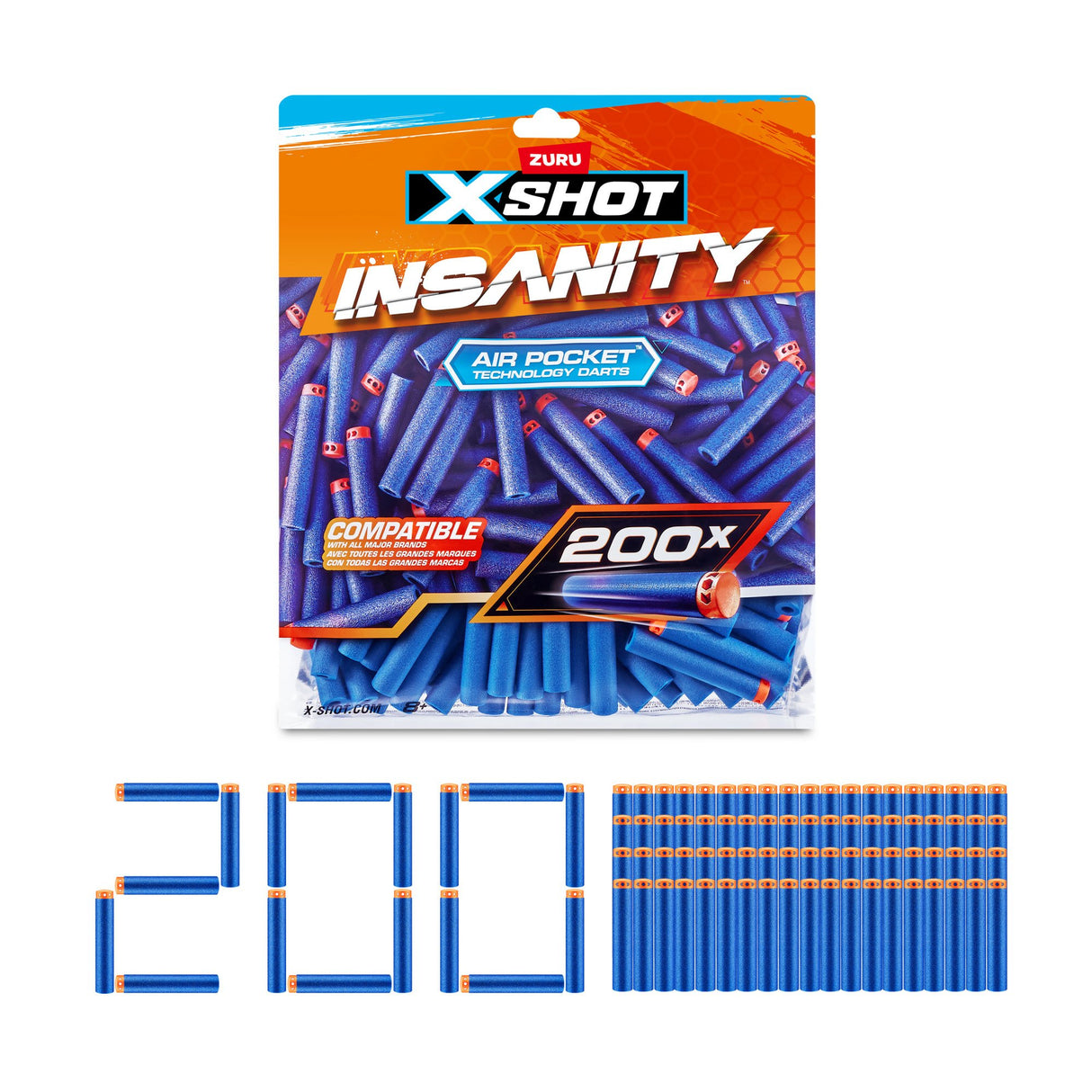 EAN 4894680028128 - XSHOT 36624 accesorio y consumible para armas de juguete Recarga imagen 1