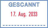 EAN 0190084697255 - Trodat 4750 STOCK TEXT Autoentintado Sello de texto/fecha imagen 2