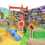 Spinmaster Kinetic Sand - Deluxe Baustellen-Koffer 6075775