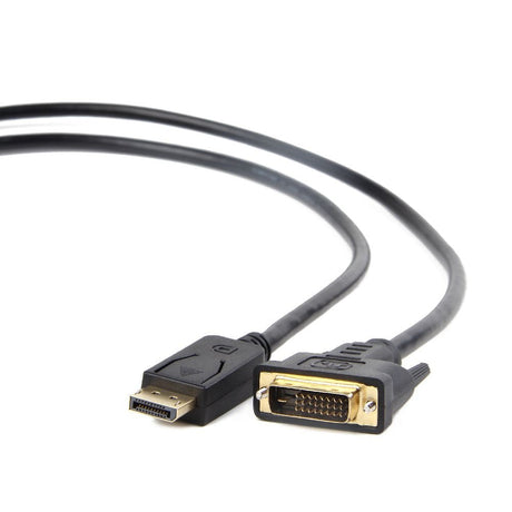 EAN 8716309078955 - Gembird CC-DPM-DVIM-3M adaptador de cable de vídeo DisplayPort DVI Negro imagen 2