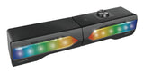 Barra De Sonido Móvil Con Luz De Fiesta, Sistema De Sonido Para Juegos 2 En 1 Logilink