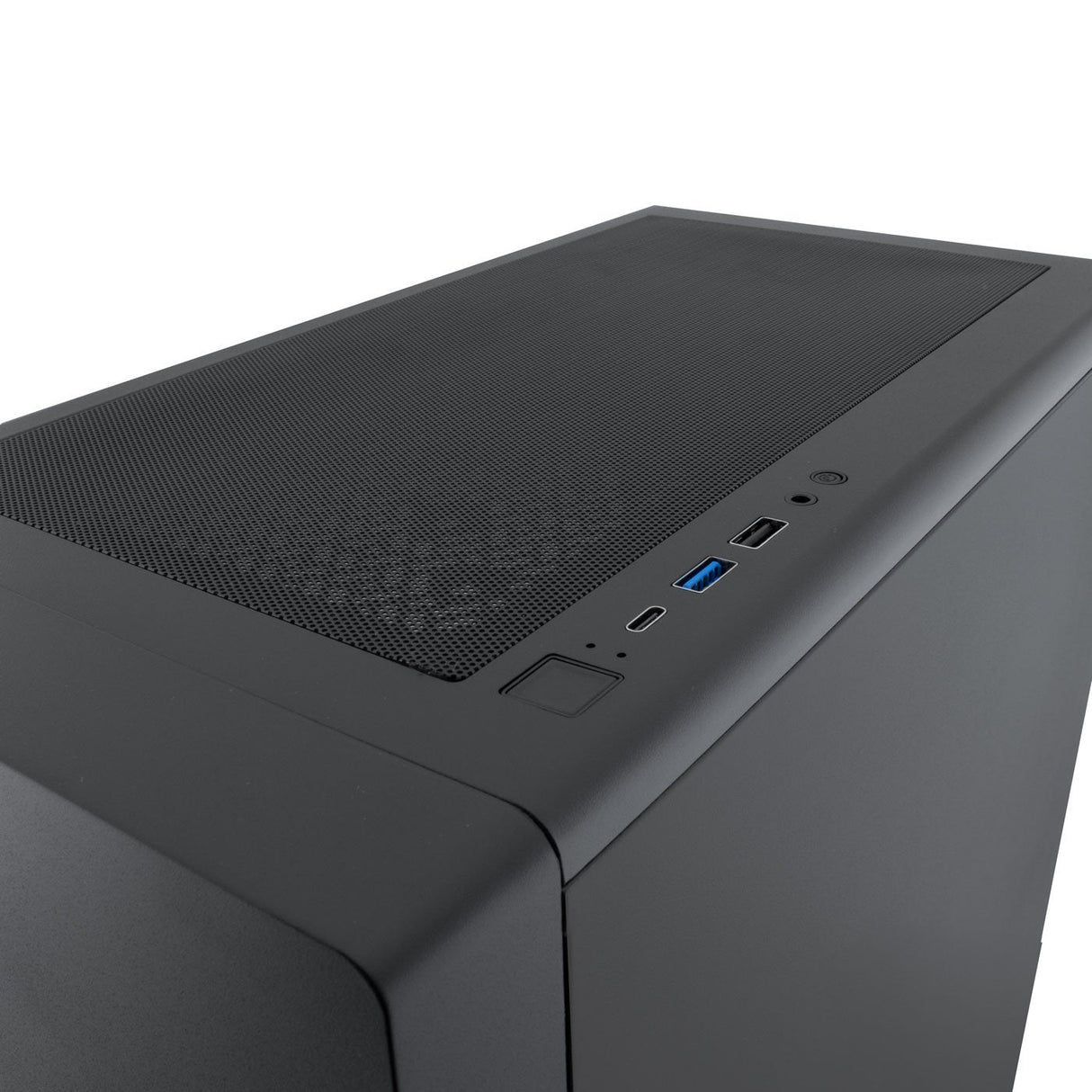 Caja Pc Coolbox Gaming Atx Ga450 Starlight Black Argb Usb-C 1 Vent.