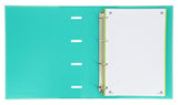 Oxford Carpeta 4 Anillas Classic Europeanbinder C/ Recambio 100h 5x5 A4+ Ice Mint