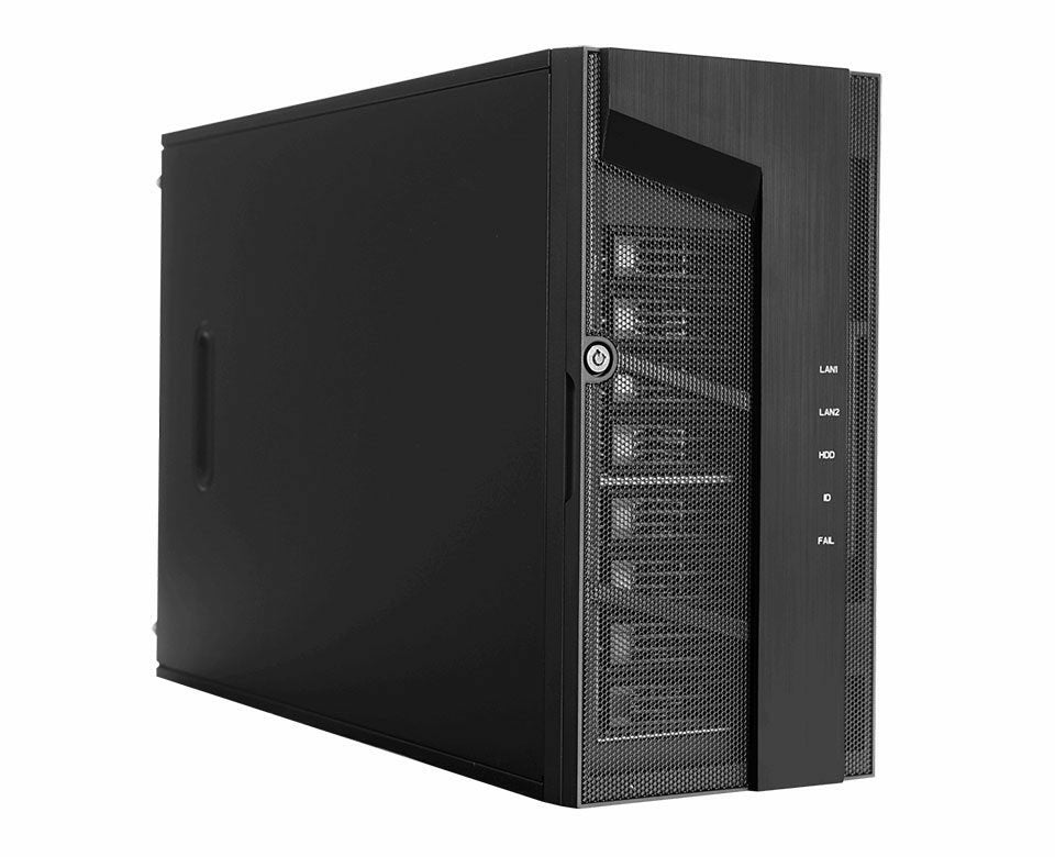Bluechip Serverline T30348r Tower, Amd Epyc 4124p Procesador / Hasta 5.10 Ghz, 16 Gb Ddr5, 2 X 960 Gb Ssd, Tpm-Módulo, 2 X Gigabit Ethernet