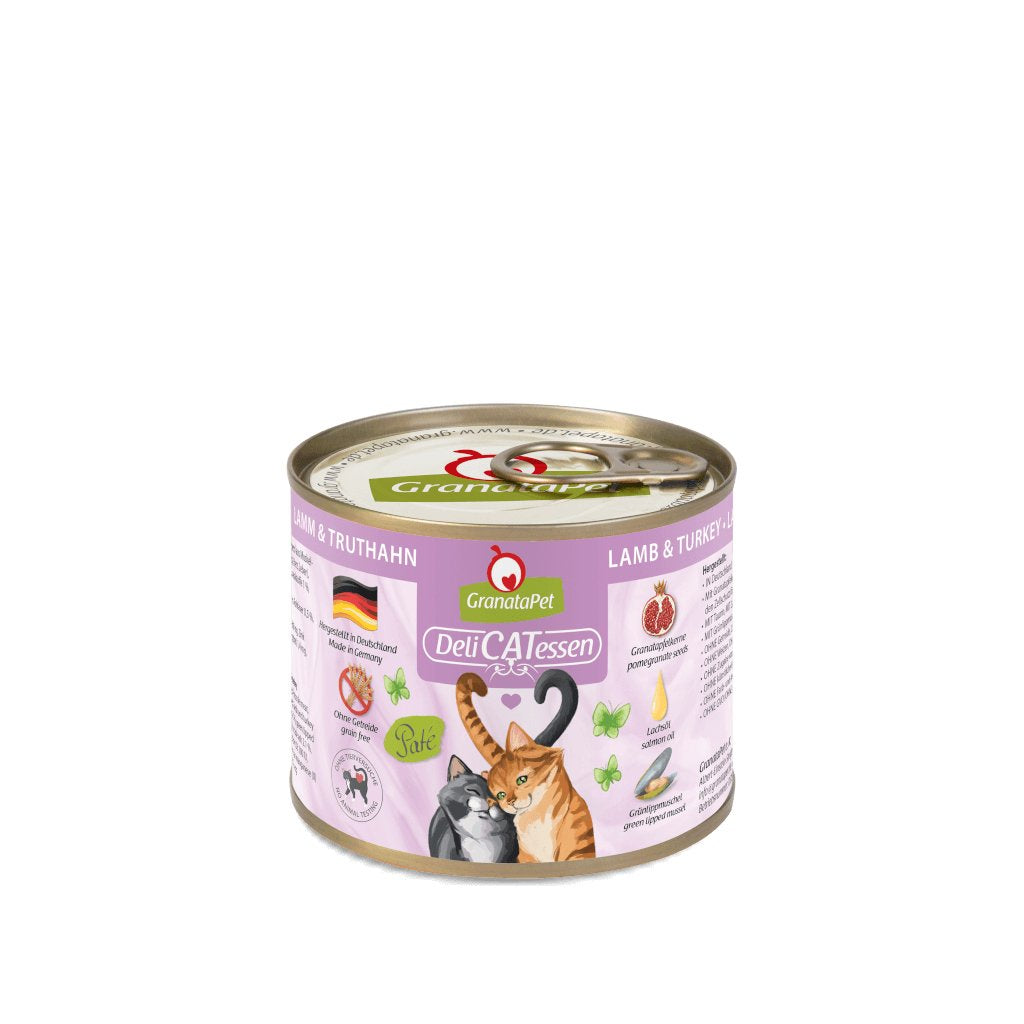 Granatapet Delicatessen Lamb And Turkey - Comida Húmeda Para Gatos - 200g