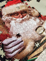 Puzzle 1000 Elementów Swiety Mikolaj W Swoim Domu