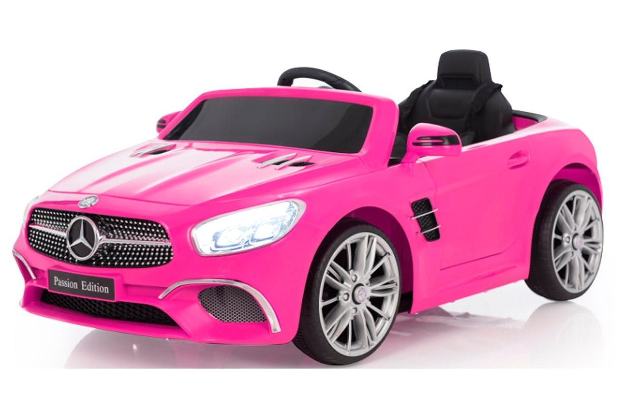 Jamara Ride-On Mercedes-Benz Sl 400, Vehículo Para Niños Rosa, 12v