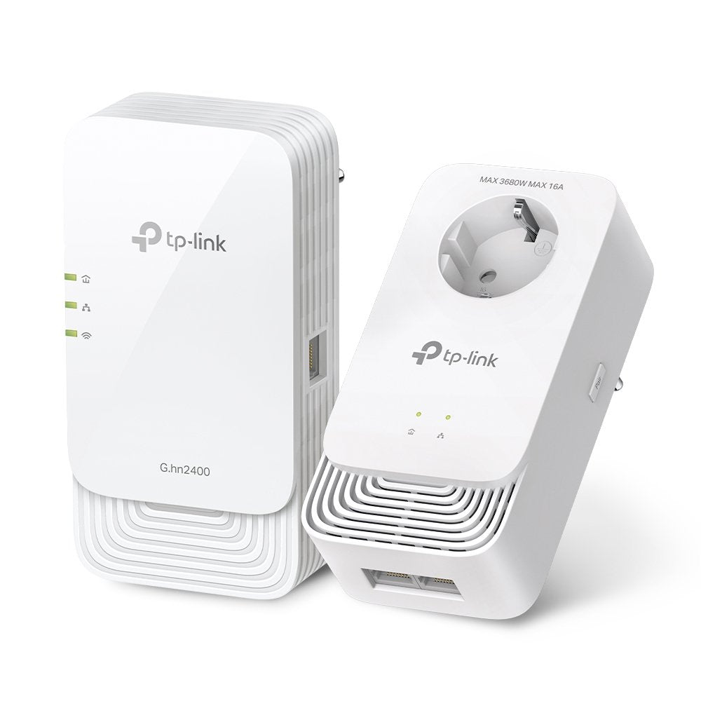 EAN 4897098687574 - TP-Link PGW2440 KIT adaptador de red PowerLine 1428 Mbit/s Ethernet Wifi Blanco imagen 1