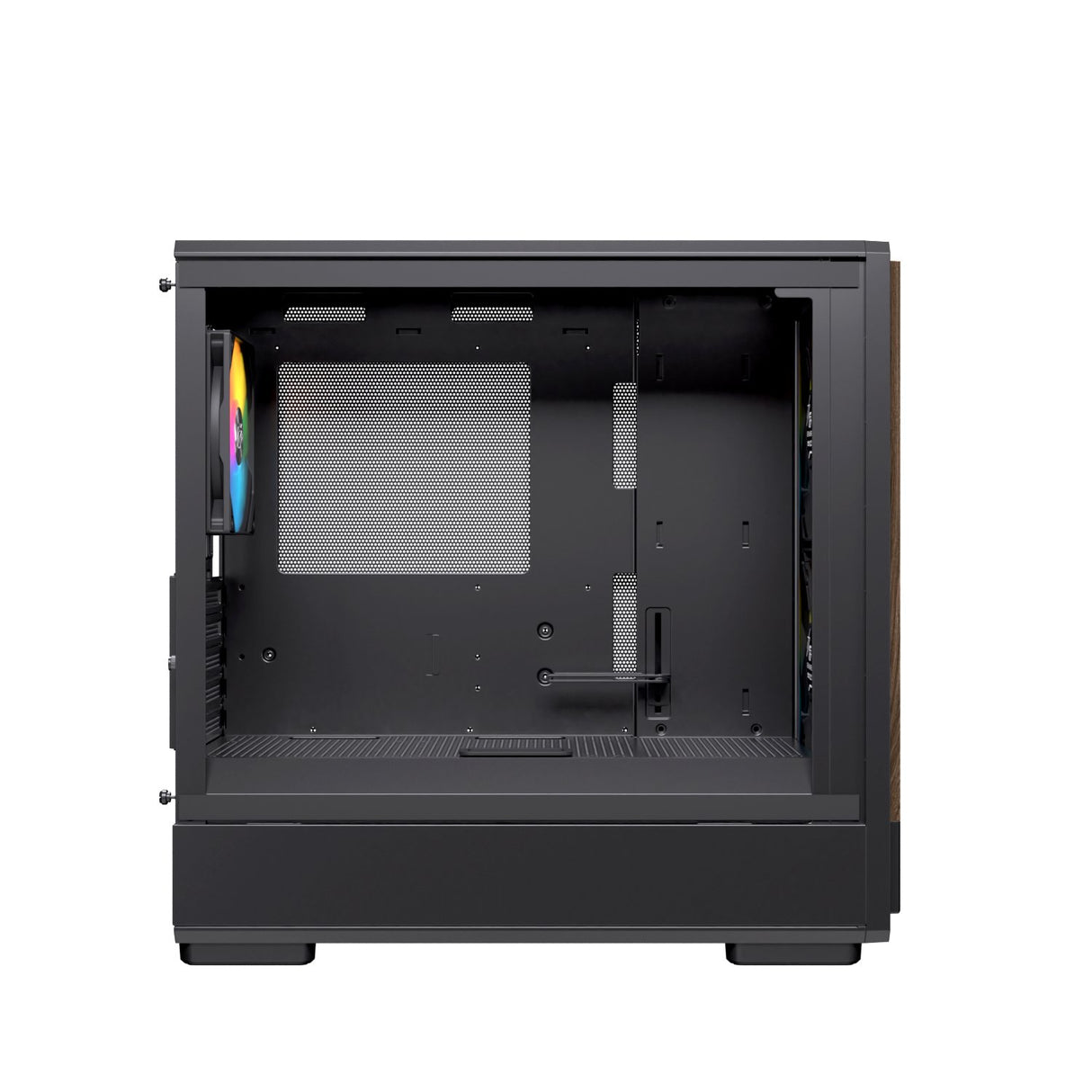 EAN 6977277363654 - Einarex EXCS-PM-400R-B carcasa de ordenador Midi Tower Negro imagen 5