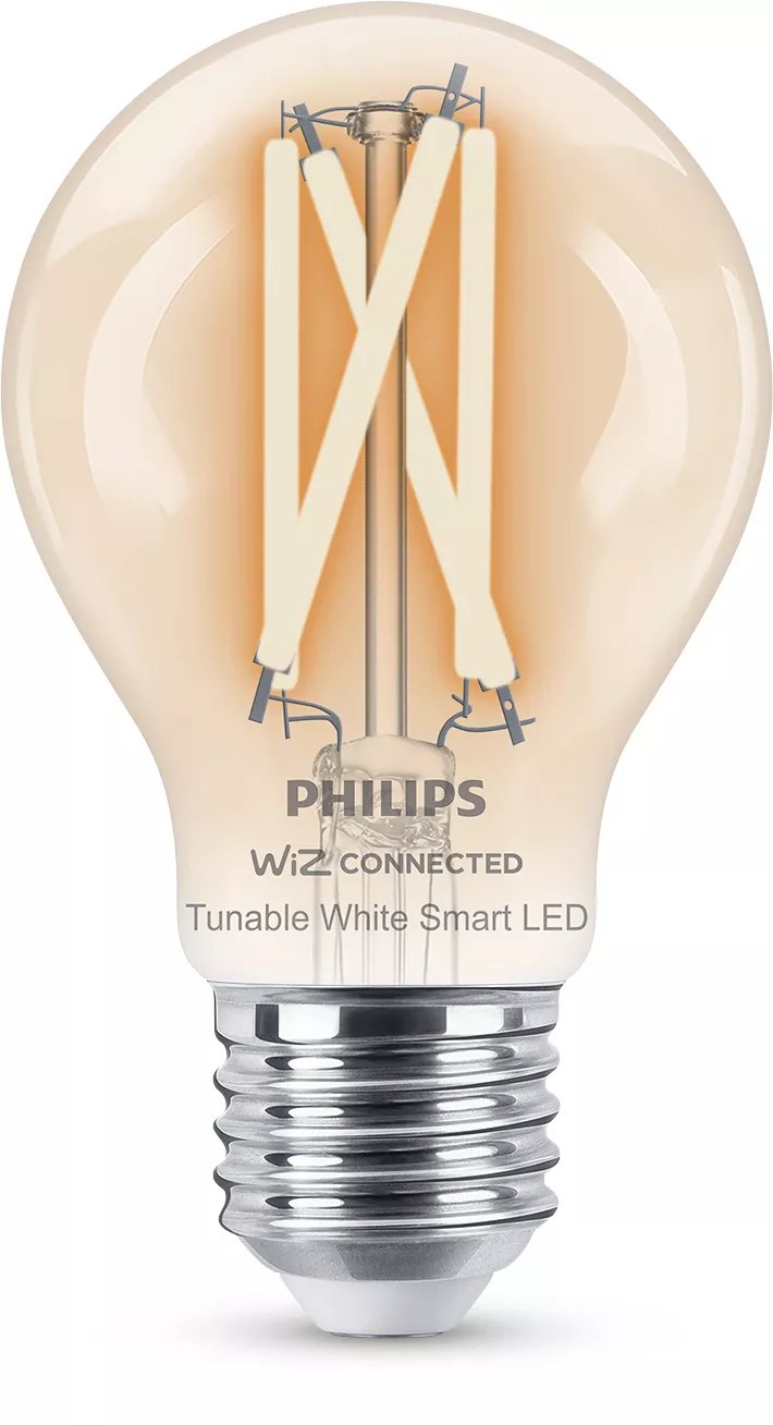 Philips Smart Bombilla Con Filamento Transparente 7 W (Equiv. 60 W) A60 E27