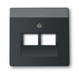 EAN 4011395127353 - Busch-Jaeger 1710-0-3911 placa de pared y cubierta de interruptor Negro imagen 1