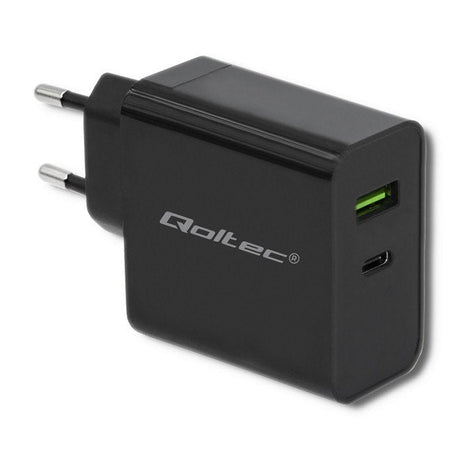 EAN 5901878517179 - Qoltec 51717 adaptador e inversor de corriente Interior 42 W Negro imagen 1