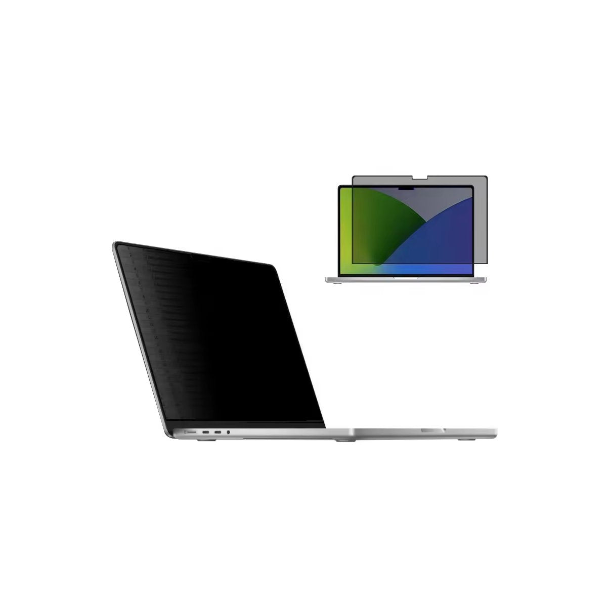 Verde Mnky Macbook Pro 14 M1/M2/M3 - Magnetic Privacy Film