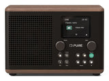 Pure Classic H4 Digitalradio Kaffee Schwarz Walnuss Eu Uk