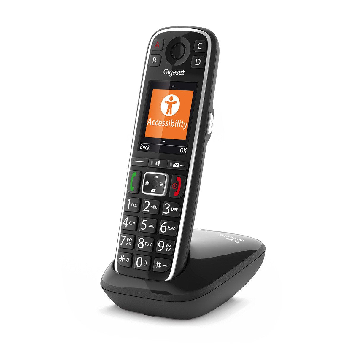 Telefono Inalambrico Gigaset E720 Int. Negro