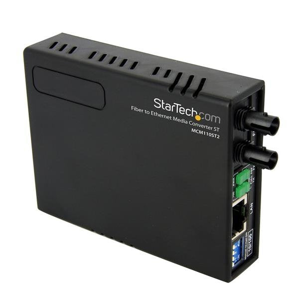 Startech Conversor De Medios Ethernet 10/100 Rj45 A Fibra Optica Multimodo St - 2km  Mcm110st2eu