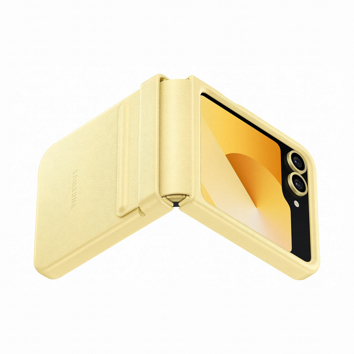 EAN 8806095611877 - Samsung EF-VF741PYEGWW funda para teléfono móvil 17 cm (6.7") Amarillo imagen 2