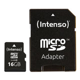 Intenso Micro Sd 16gb Intenso Cl10 + Adapt Sd