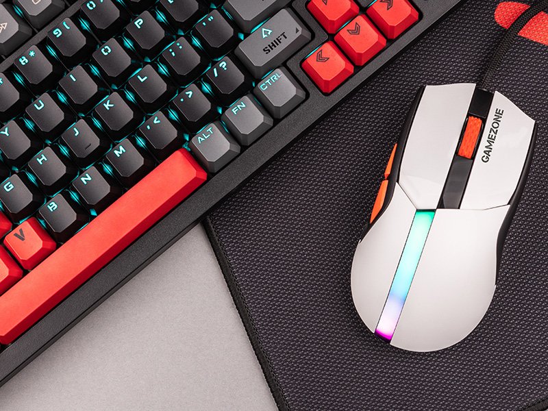 Tracer Mouse Gamezone Cool Blanco Rgb