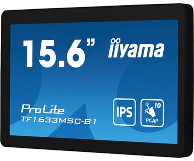 EAN 4948570122530 - iiyama ProLite TF1633MSC-B1 pantalla para PC 39,6 cm (15.6") 1920 x 1080 Pixeles Full HD Pantalla táctil  imagen 6