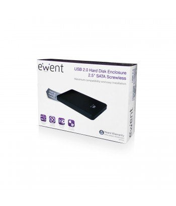 EAN 8056045877604 - Ewent EW7030 caja para disco duro externo Caja de disco duro (HDD) Negro 2.5" imagen 5