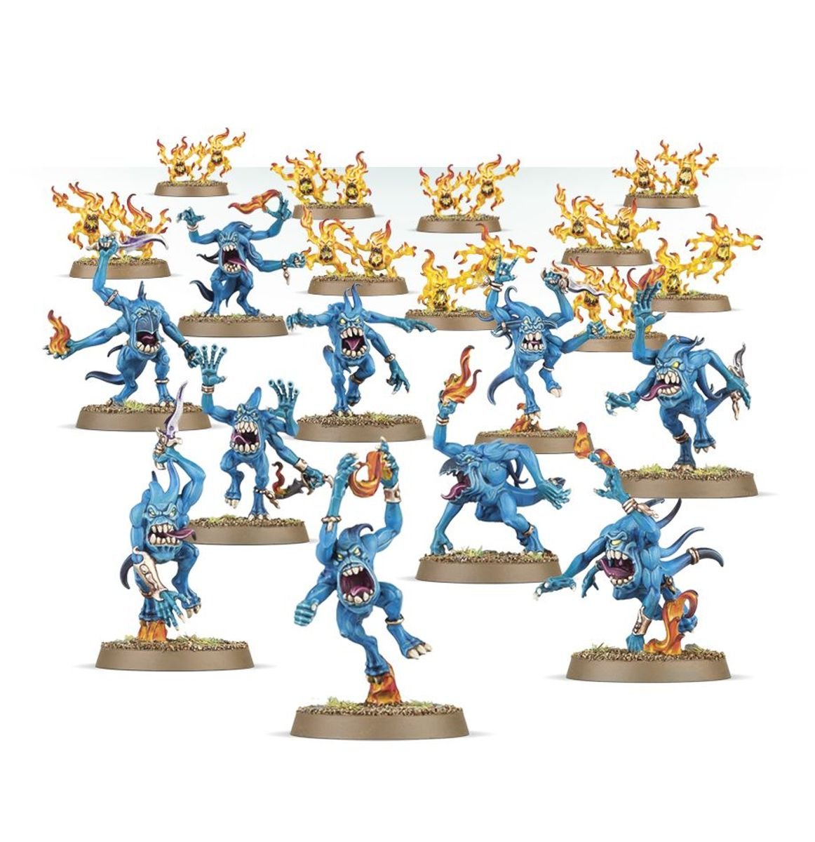 Warhammer Aos - Battleforce Disciples Of Tzeentch : Cavalcade Du Feu Maudit