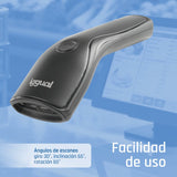 EAN 8435364320136 - iggual L2DUSB-B-AX Lector de códigos de barras portátil 1D/2D CMOS Negro imagen 10