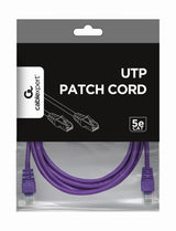 EAN 8716309077934 - Gembird PP12-2M/V cable de red Púrpura Cat5e U/UTP (UTP) imagen 4