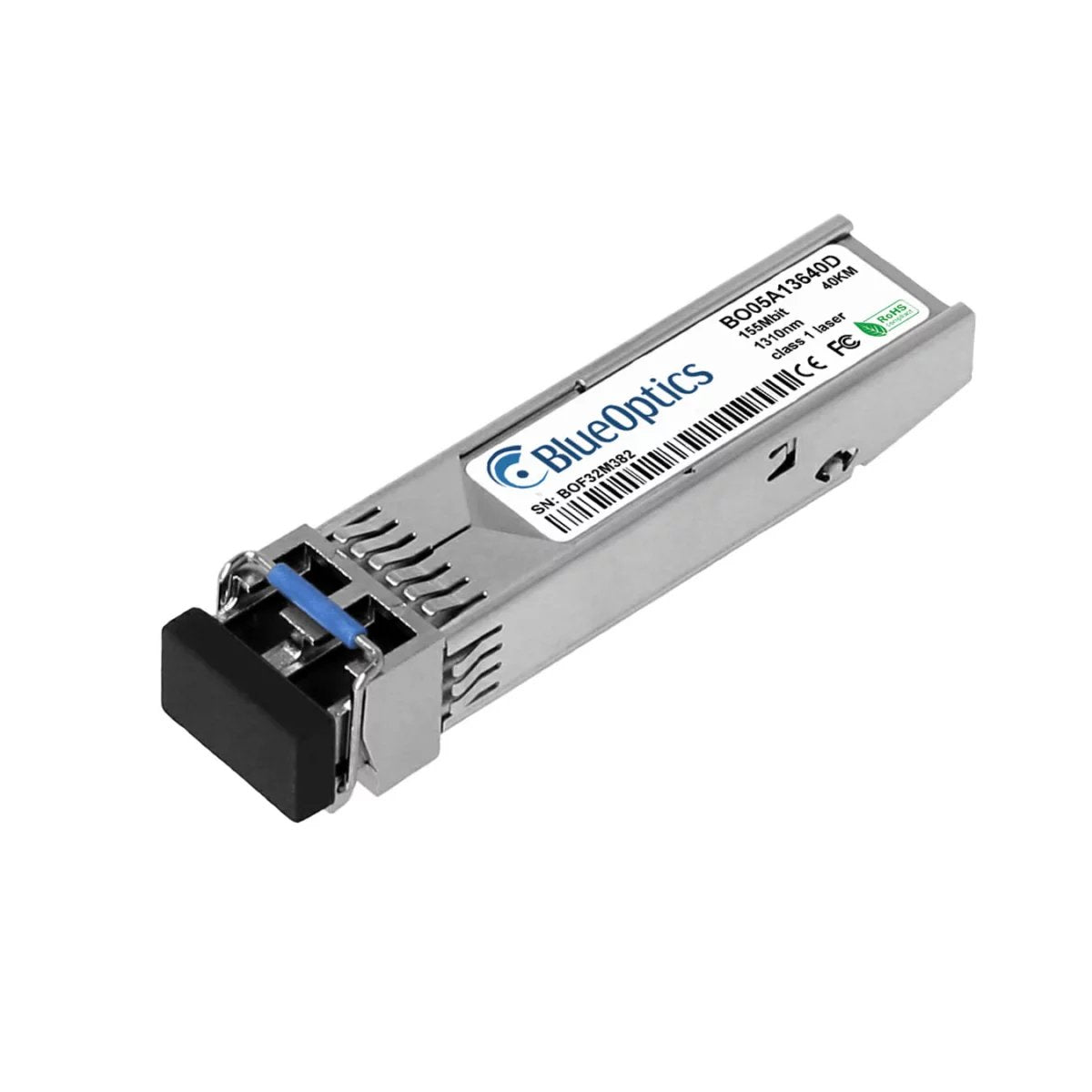 Blueoptics Ruijie Networks Sdh155-Sfp-Lh40-Sm1310  Blueoptics Sfp Transceiver, 100base-Lx, Singlemode Fiber, 1310nm, 20km