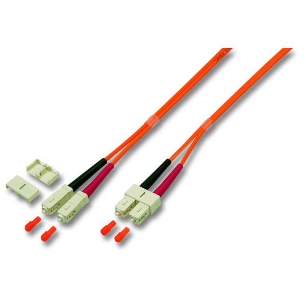 Duplex Cable De Red Sc-Sc Om2 2m Lszh 3mm Orange