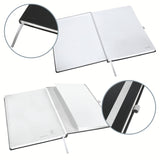 Leitz Notebook Style A5 Sqare Paper Hardfunda Negro 80 Sheets