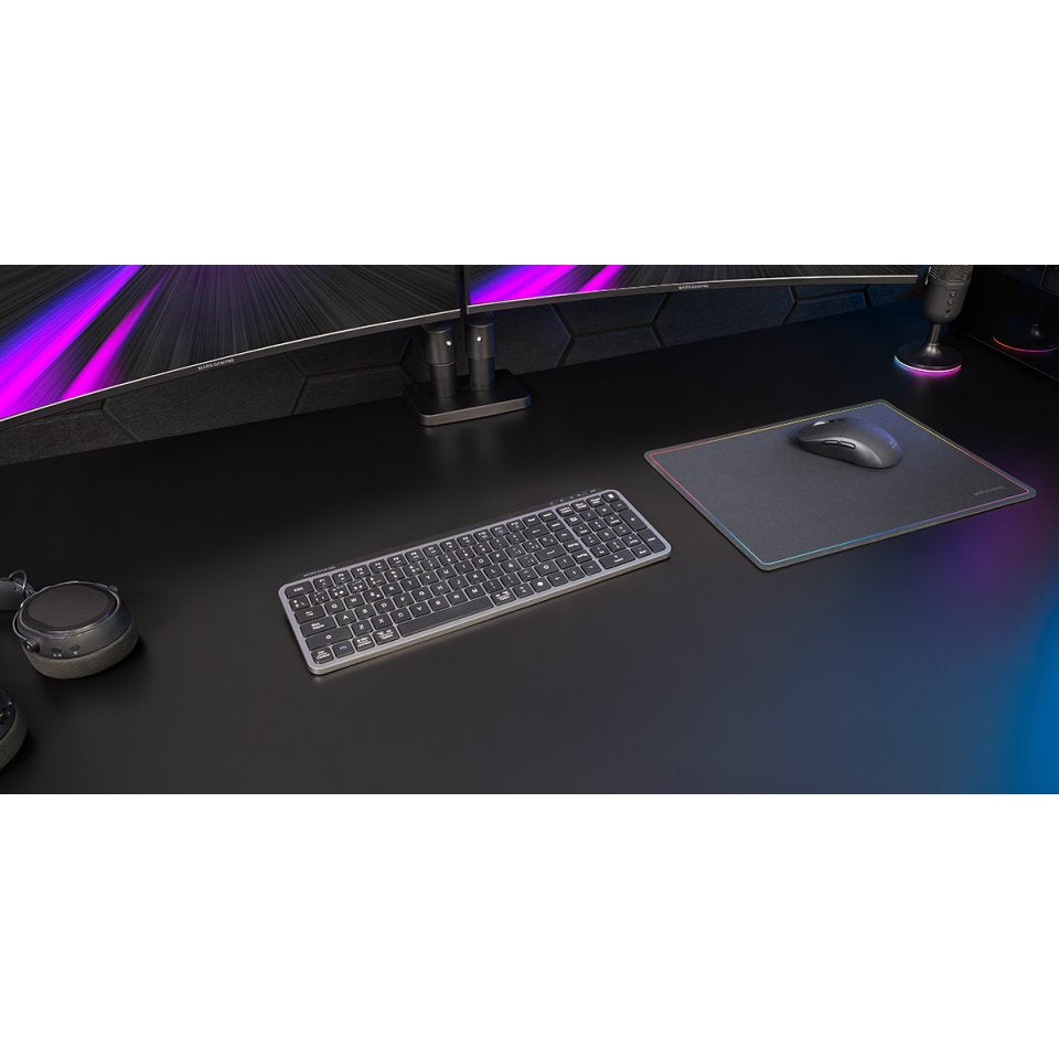 EAN 8435693113720 - Mars Gaming MK-SILENKEYS teclado Universal RF Wireless + Bluetooth QWERTY Español Negro imagen 6