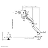 Newstar Neomounts Soporte De Escritorio Para Pantalla 10-49"