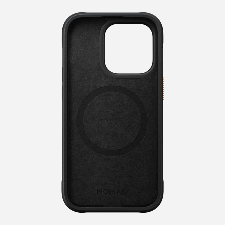 EAN 0856500011523 - Nomad Rugged Case funda para teléfono móvil 15,5 cm (6.12") Negro, Naranja imagen 3