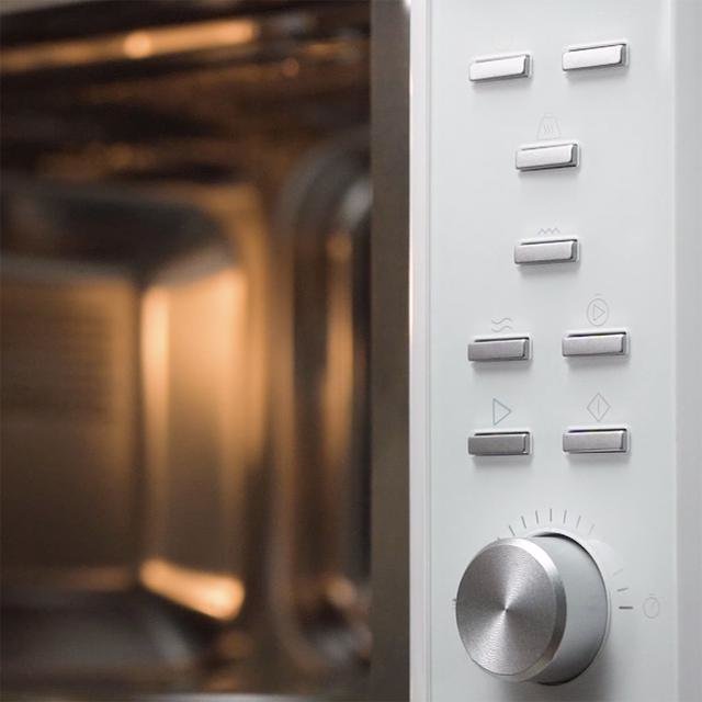 Microondas Encastrable Cecotec Grandheat 2350 Built-In/ 900w/ Capacidad 23l/ Función Grill/ Blanco