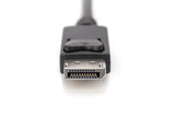 EAN 4016032481119 - Digitus AK-330111-020-S adaptador de cable de vídeo 2 m HDMI tipo A (Estándar) DisplayPort + USB Type-A N imagen 3