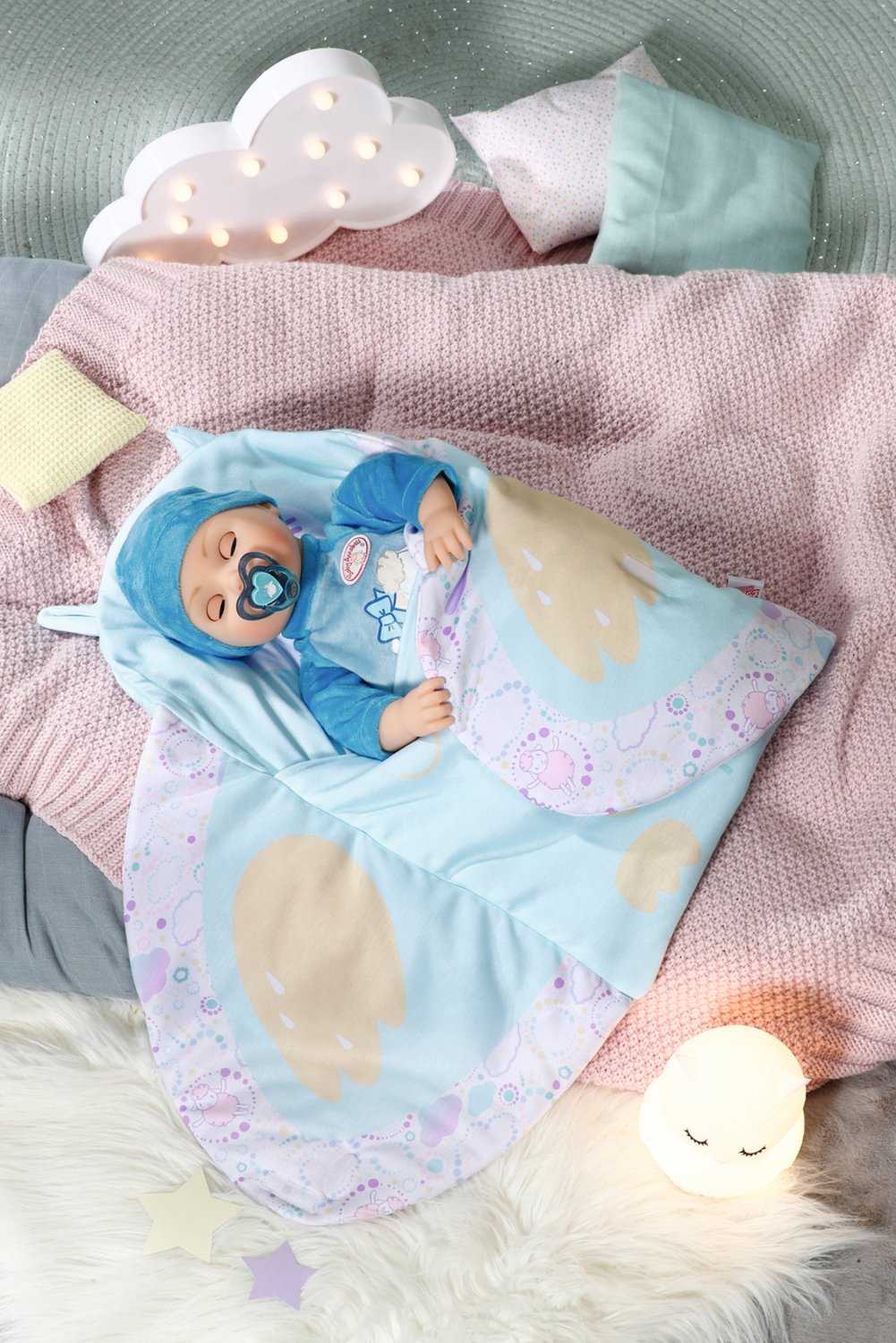 Bolso De Dormir Para Muñecas Baby Annabell Sweet Dreams Swaddle Bag