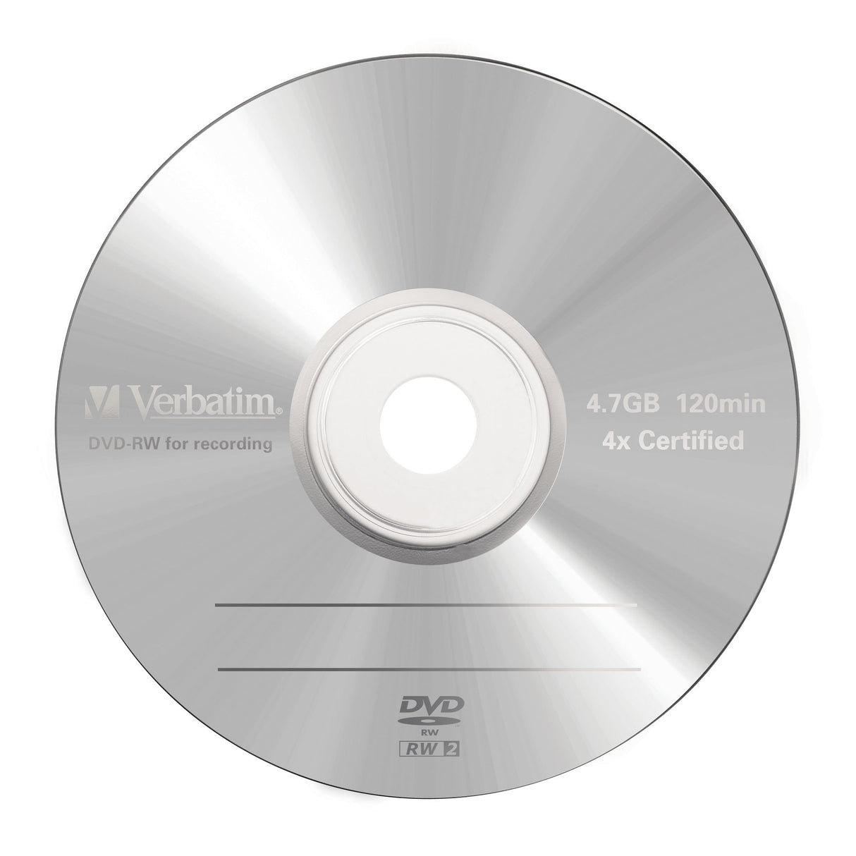 EAN 0023942432852 - Verbatim DVD-RW Matt Silver 4x 4,7 GB 1 pieza(s) imagen 4