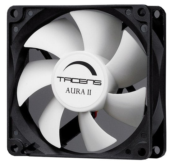 Tacens Ventilador Interno Caja 3 Auraii 8x8 12db, Fluxus Bearing, Antivibration Pad  Bajo Ruido