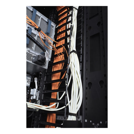 EAN 0731304300816 - APC AR7580A canaleta para cable Bandeja portacables recta Negro imagen 4